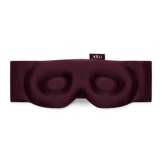 Aura Sleep Mask Burgundy