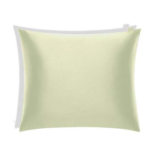 Premium Silk Pillowcase Pea Green